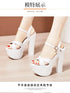 Elegant Platform Sandals for Women - Sexy High Heel Luxury Footwear